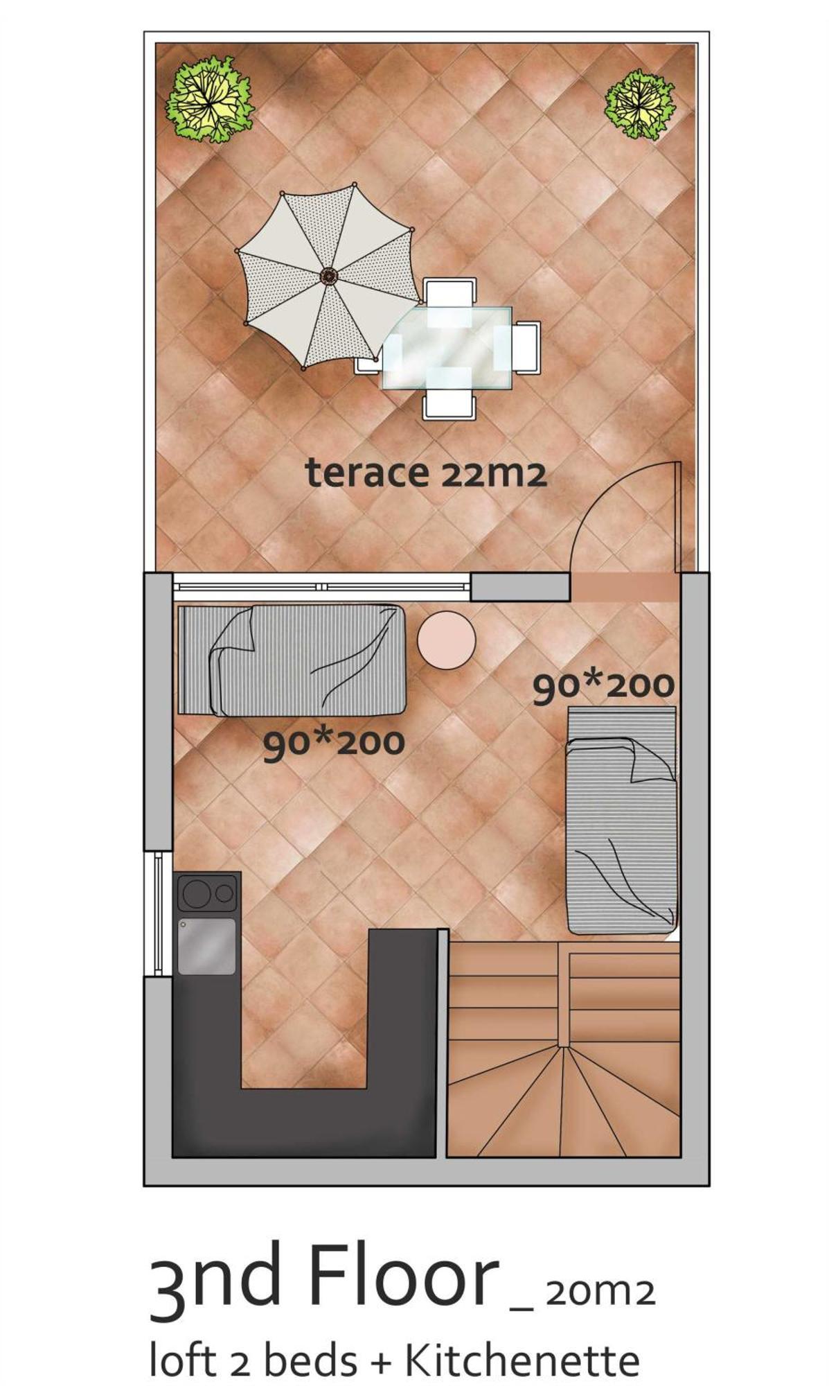 Helen'S House Apartment เอียราเปตรา ภายนอก รูปภาพ